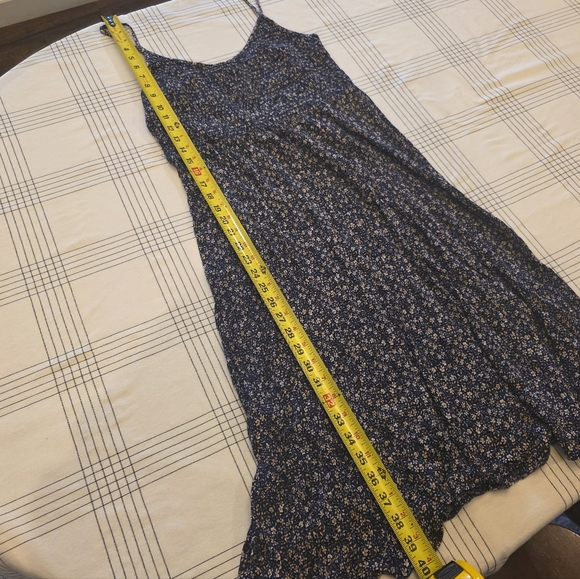 Lush Navy Floral Maxi Dress - Picture 5 of 7